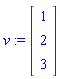 v := Vector[column]([[1], [2], [3]])