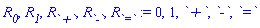 R[`0`], R[`1`], R[`+`], R[`-`], R[`=`] := 0, 1, `+`, `-`, `=`