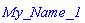 My_Name_1