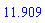 11.909