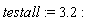 testall := 3.2