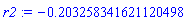 r2 := -.203258341621120498