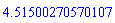 4.51500270570107