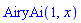 AiryAi(1, x)