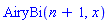 AiryBi(n+1, x)
