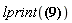 lprint(Int(Int(Int(Int(f(x, y), x = a .. b), y = c .. d), x), y))