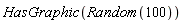 HasGraphic(Random(100))