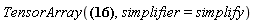 TensorArray(Physics:-Riemann[alpha, beta, mu, nu]*Physics:-Riemann[`~alpha`, `~beta`, `~nu`, `~sigma`], simplifier = simplify)