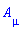 A[mu]