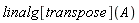 linalg[transpose](A)