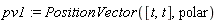 pv1 := PositionVector([t, t], polar)