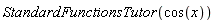 StandardFunctionsTutor(cos(x))