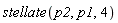 stellate(p2, p1, 4)