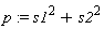 p := s1^2+s2^2