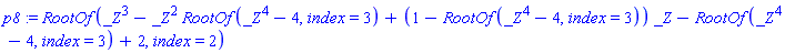RootOf(_Z^3-_Z^2*RootOf(_Z^4-4, index = 3)+(1-RootOf(_Z^4-4, index = 3))*_Z-RootOf(_Z^4-4, index = 3)+2, index = 2)
