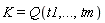 K = Q(t1, () .. (), tm)