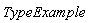 TypeExample