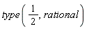 type(1/2, rational)