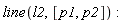 line(l2, [p1, p2])