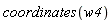 coordinates(w4)