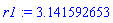 r1 := 3.141592653