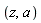 z, a