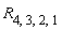 R[4, 3, 2, 1]