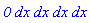 `0`*dx*dx*dx*dx