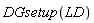 DGsetup(LD)