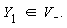 Y[1 ]  in V[-].