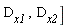 D[x1] ,D[x2]]