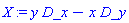 _DG([["vector", M, []], [[[1], y], [[2], -x]]])