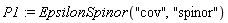 P1 := EpsilonSpinor("cov", "spinor")
