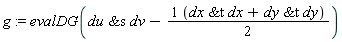g := evalDG(`&s`(du, dv)-(`&t`(dx, dx)+`&t`(dy, dy))*(1/2))