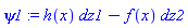 _DG([["form", N, 1], [[[5], h(x)], [[6], -f(x)]]])