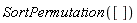 SortPermutation([])