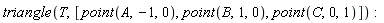 triangle(T, [point(A, -1, 0), point(B, 1, 0), point(C, 0, 1)])