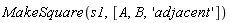 MakeSquare(s1, [A, B, 'adjacent'])