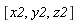 [x2, y2, z2]