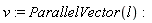 v := ParallelVector(l)