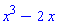 x^3-2*x