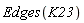 Edges(K23)