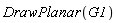 DrawPlanar(G1)