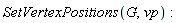 SetVertexPositions(G, vp)