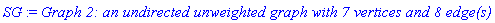 SG := `Graph 2: an undirected unweighted graph with 7 vertices and 8 edge(s)`