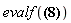 evalf(sum(exp(x), x = RootOf(_Z^5+_Z+1)))