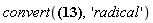 convert(sin((1/30)*Pi), 'radical')