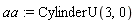 aa := CylinderU(3, 0)