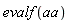 evalf(aa)