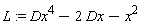 L := Dx^4-2*Dx-x^2